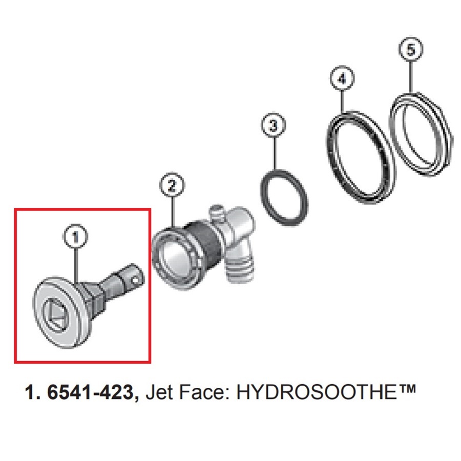 Jacuzzi® Jet Face Hydrosoothe J 300™ 8700