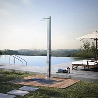 Waikiki Stainless Steel Outdoor Shower - 10 year warranty