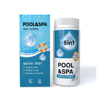 5 in 1 Spa Pool Test Strips 50 pack