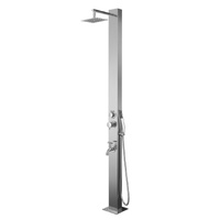 Stella Freestanding Outdoor Shower - Stainless Steel