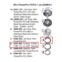 O-Ring: EPDM 1.98 ID x .163 DBL