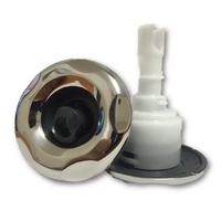 76mm (3") CMP 300 Series 3″ Typhoon Jet Rotational SS/Graphite Gray