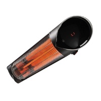 Heatstrip® Intense 2000W Electric Radiant Strip Outdoor Heater -Black
